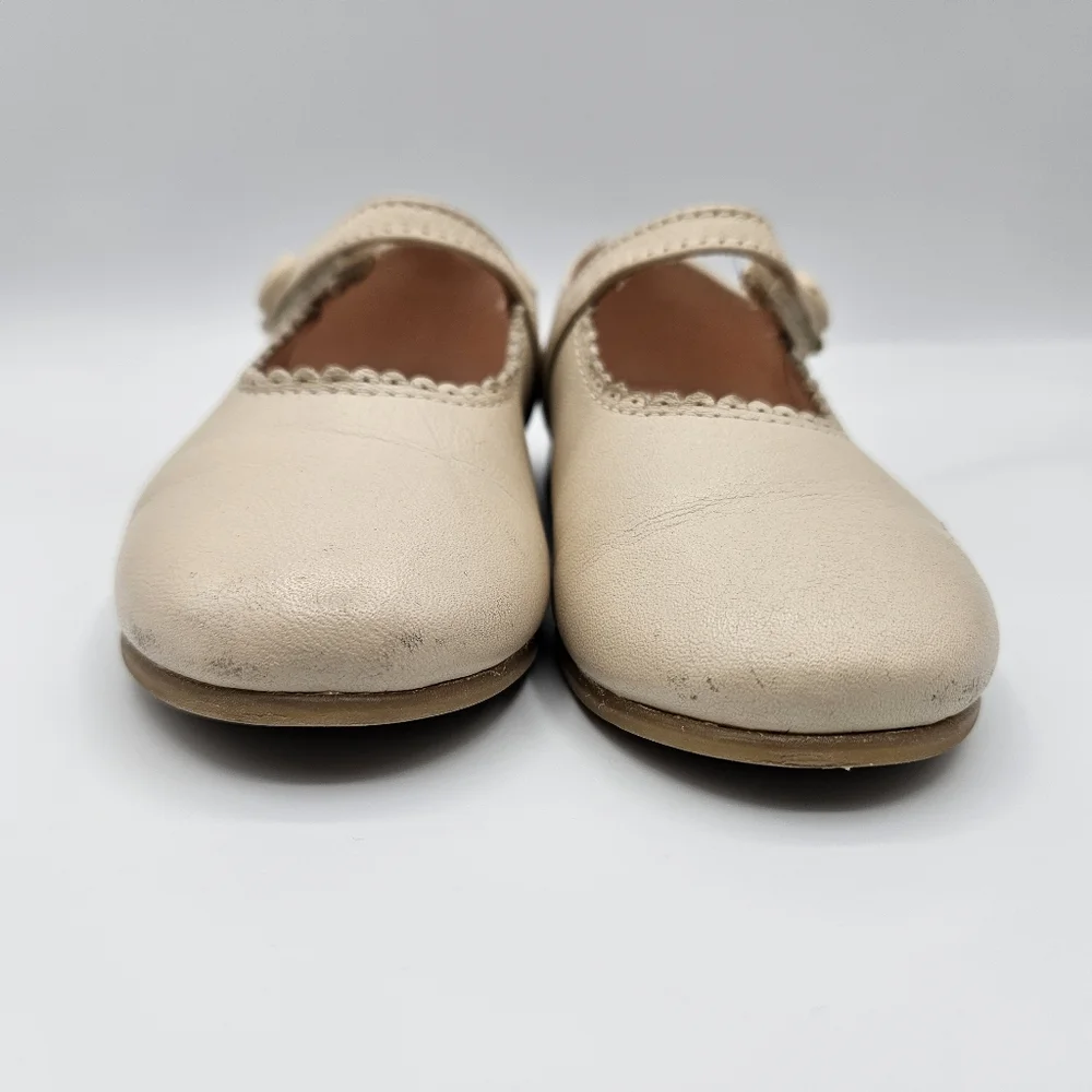 Beige Toddler Girl Dress Shoes - Picture 10 of 14